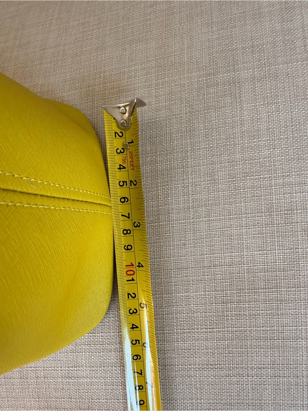 Michael Kors Lime Yellow Tote Bag - Saffiano Leather - Picture 13 of 17